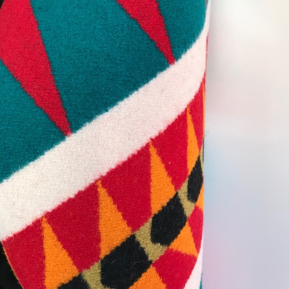 Justin Kraff Pendleton Wool Bomber Jacket Native M - Picture 9 of 14